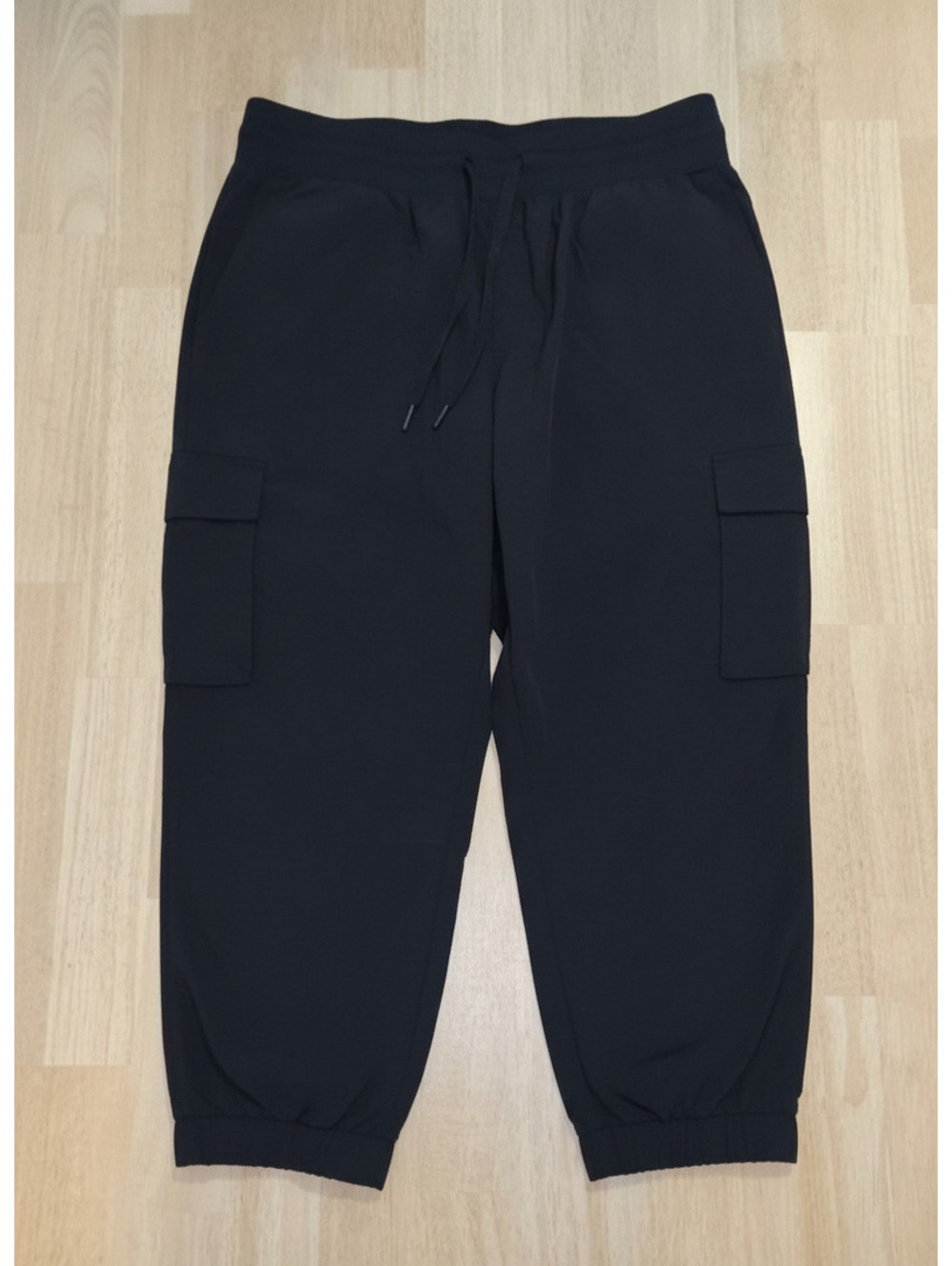Kyodan Women’s XL Black Stretch Cargo Jogger Pants Drawstring Activewear
